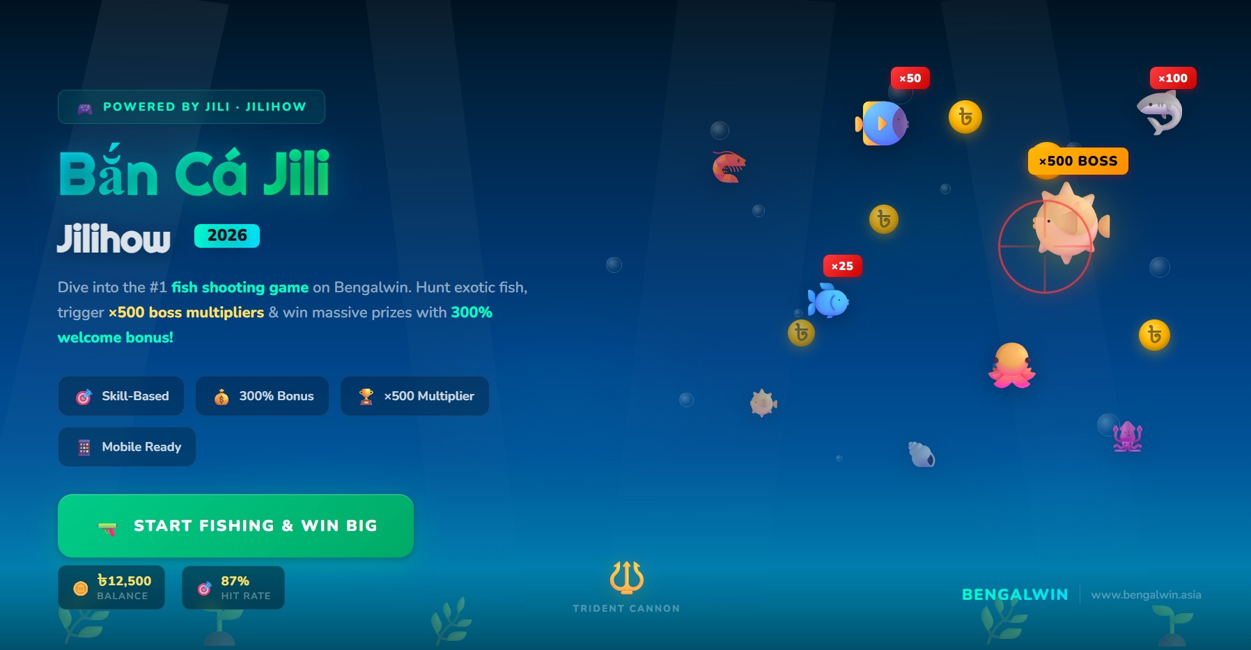 Bắn C&aacute; Jili Jilihow 2026